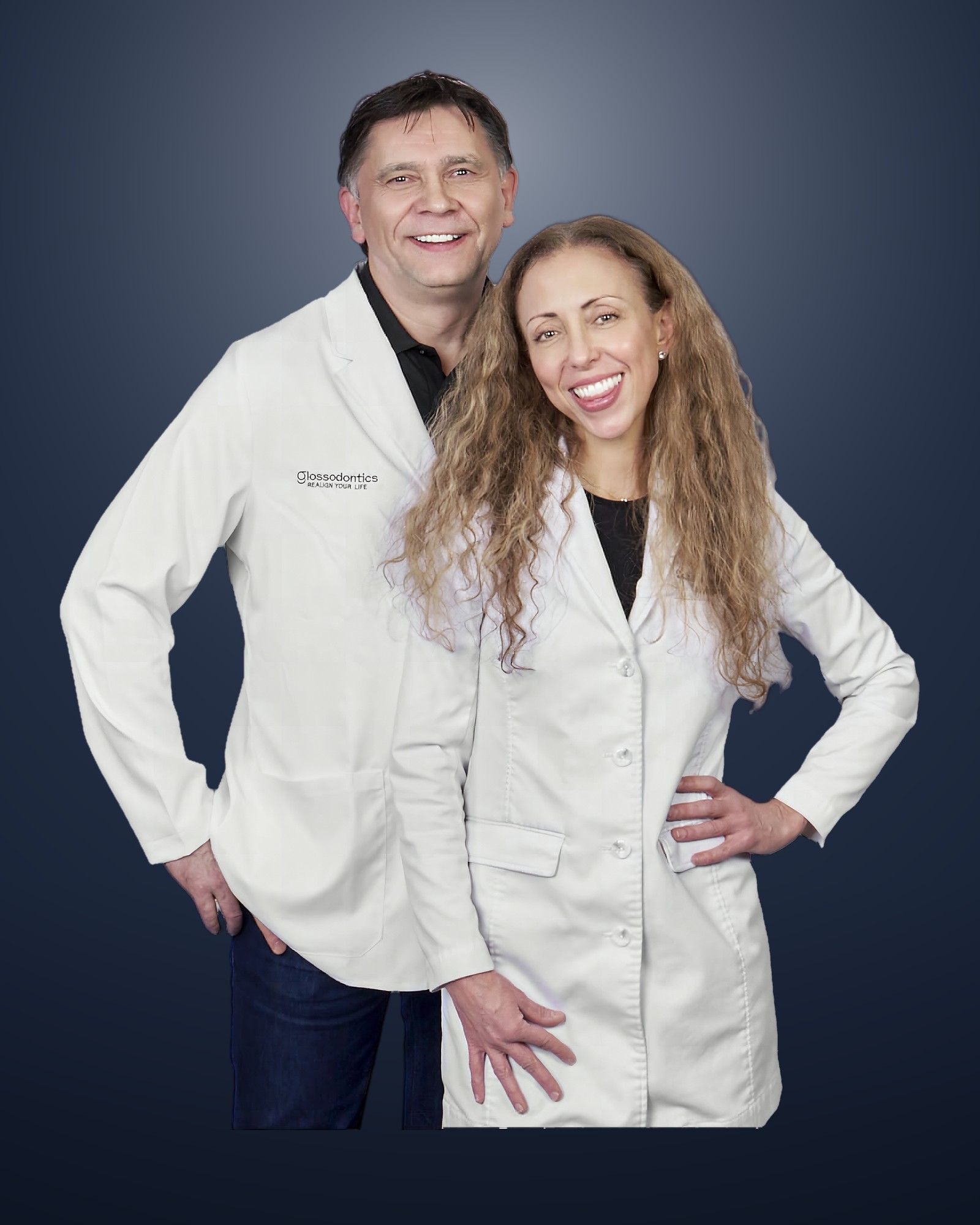 Dr. Vladimir Pastouk and Dr. Heather Skeens, the two doctors behind Aligness